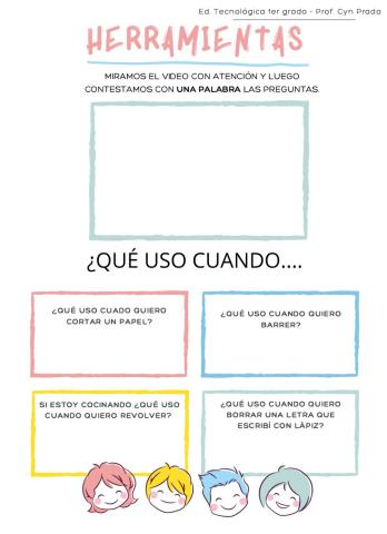 Introducción a Herramientas - 1er grado