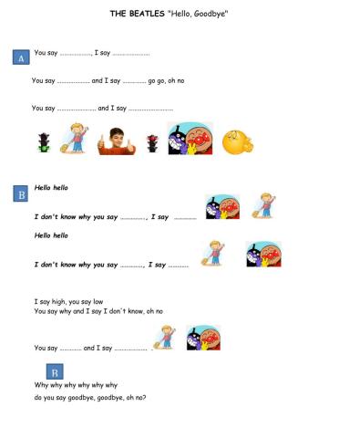 Hello goodbye the beatles