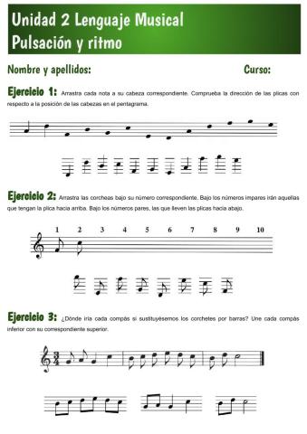 Unidad 2 A todo ritmo