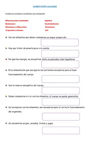 Alimentacion saludable