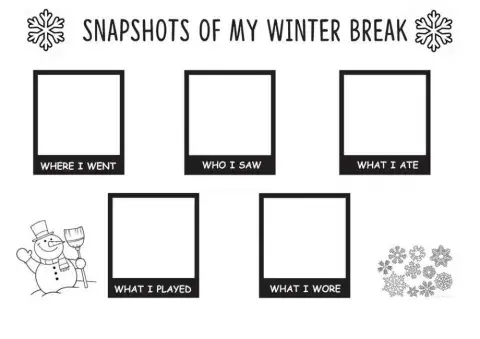 Talk about your winter break