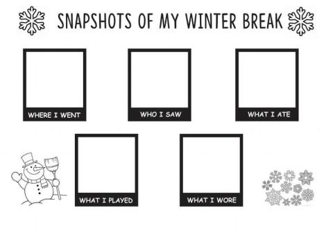 Talk about your winter break