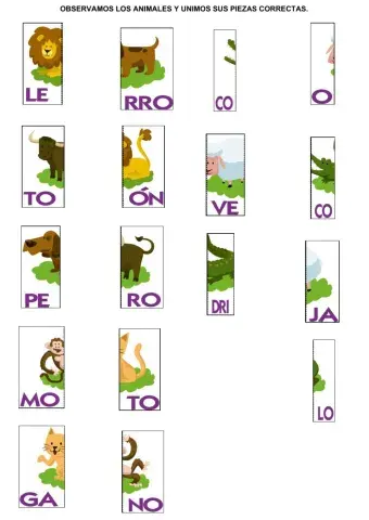 Animales salvajes y domésticos