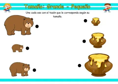 Noción de Tamaño: Grande - Pequeño