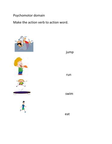 Psychomotor domain