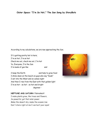 The Sun lyrics