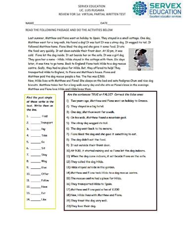 Reading comprehension