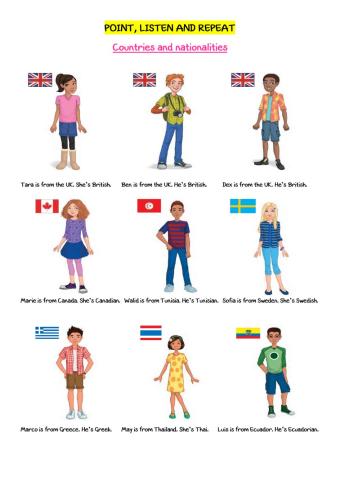 Starter basic vocabulary 6th