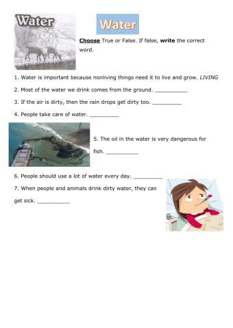 Natural Resources: Water