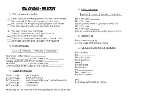 Hall of fame - The Scripf