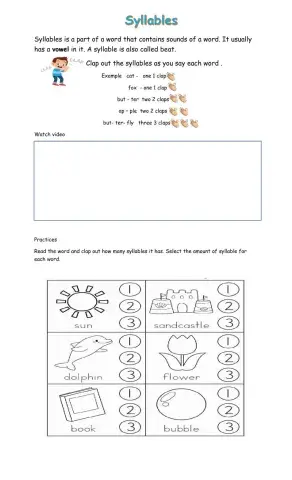 Syllables