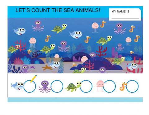 Counting sea animals