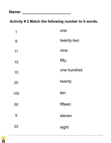 Number words