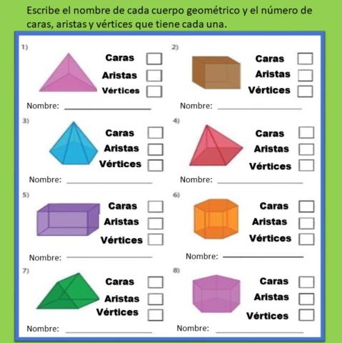 Cuerpos geométricos