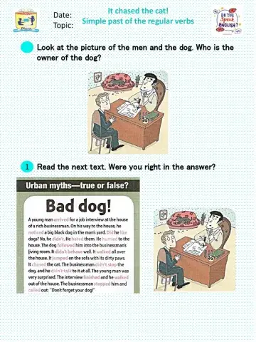 Simple Past of regulars verbs