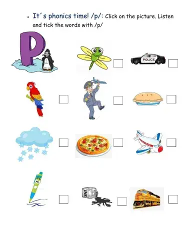 It-s phonics time! -p- sound