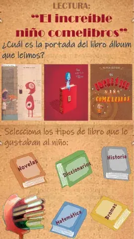 Ficha de lectura: El increíble niño comelibros