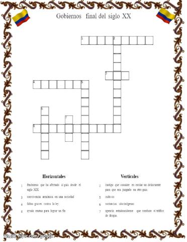 GOBIERNO A FINALES DEL SIGLO XX