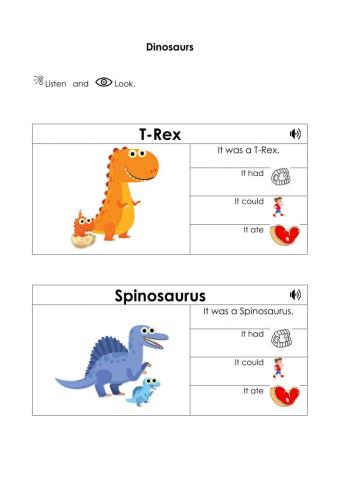 Dinosaur Facts 1