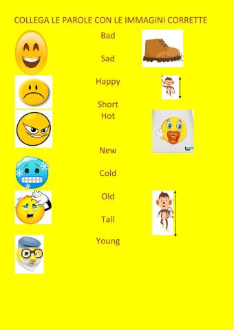 Collega e parole con le immagini