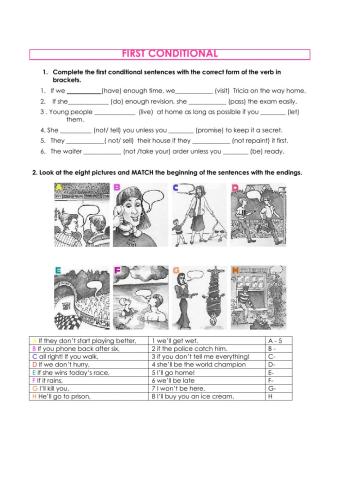 First conditional