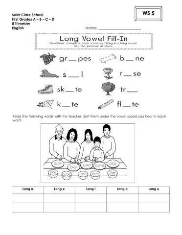 Long Vowels