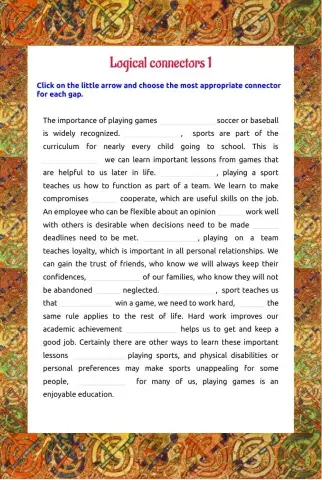 Logical connectors 1