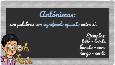 Antónimos