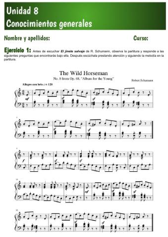 Unidad 8 Conocimientos generales