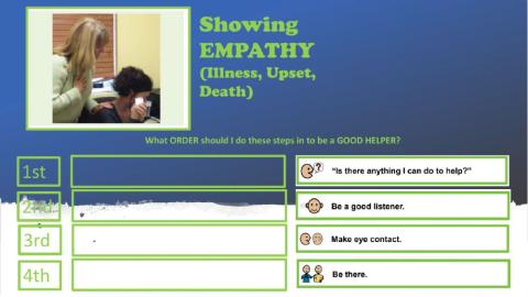 Showing Empathy
