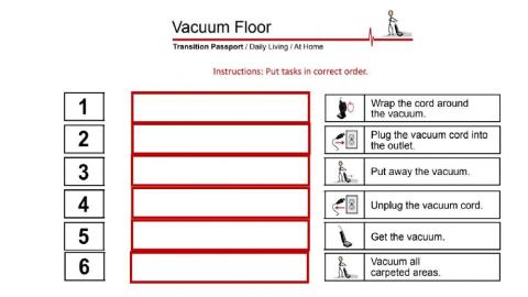 Vacuum Floor -Order steps