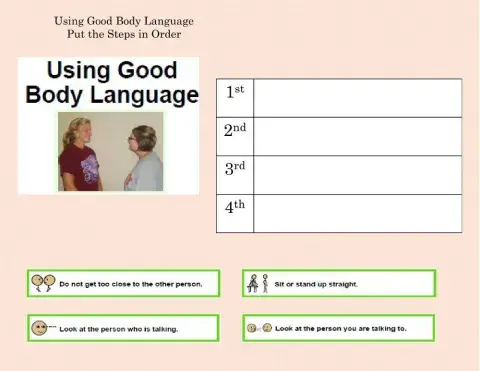 Using Good Body Language
