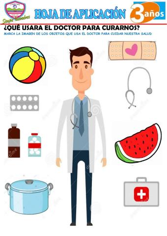Que usan el doctor y la enfermera