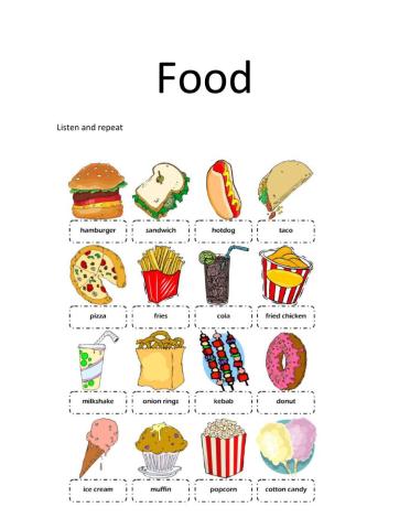 Food: Listen