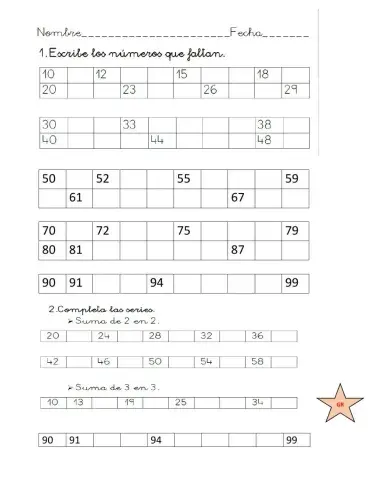 Ascendente y descendente