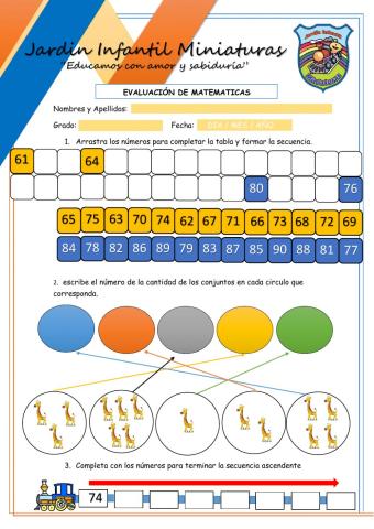 Los números y las secuencias