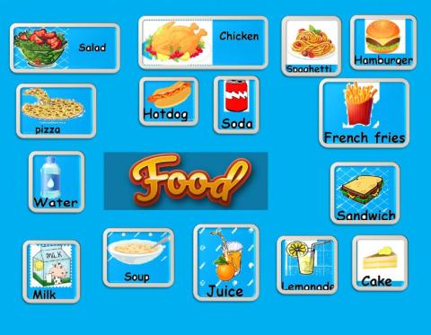 Preparatoria Food Vocabulary