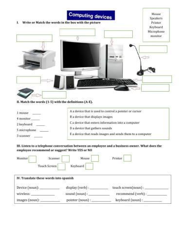 Computacion devices