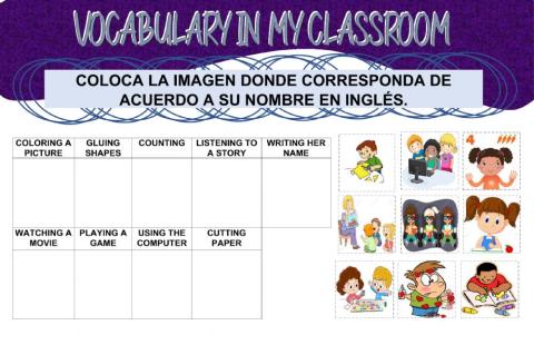 Classroom activities