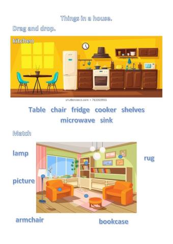 Things in a house