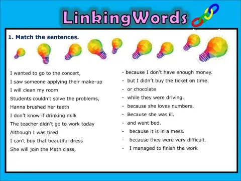 Linking words