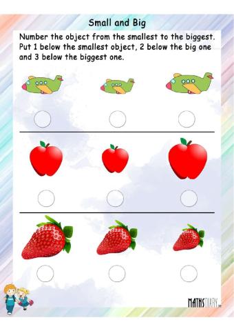 Ordering with numbers