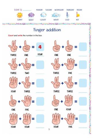 Finger addition