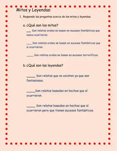 Mitos y leyendas