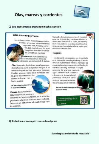 Olas- mareas y corrientes