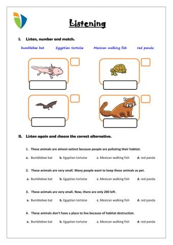 4th Grade - Unit 5 - Listening