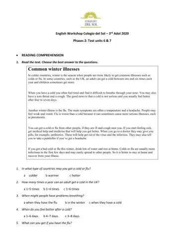 Phases 2: units 6 and 7