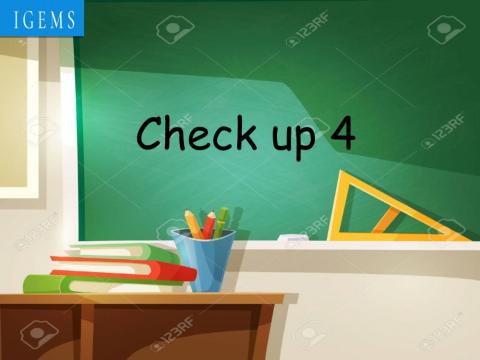 U4 check up 4