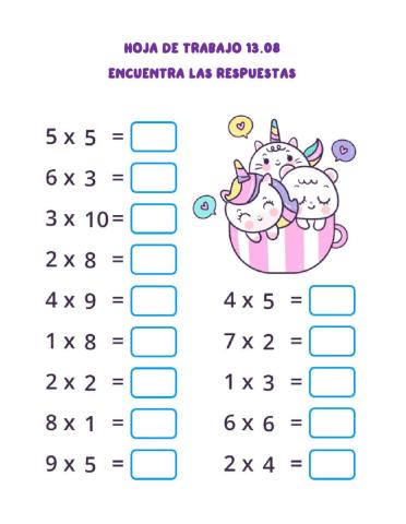 Multiplicación