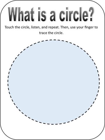 What is a circle?